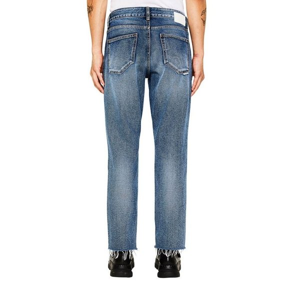 New - Lab 101 - John Crop Ozone Stone Slim Straight Denim Jean - Size 34 (36x29) - Picture 2 of 11
